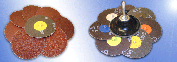 QA quick change sanding discs